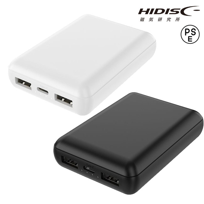 HIDISC  10000mAh 薄型コンパクトモバイルバッテリー version4（HD4-MBTC10000）