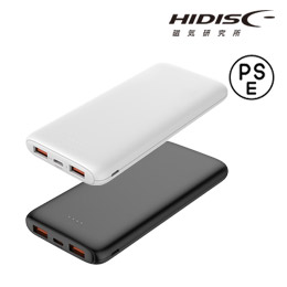 HIDISC PD20W急速充電対応 モバイルバッテリー 10000mAh