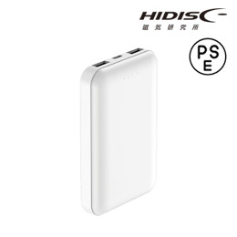 HIDISC  コンパクト＆スリム モバイルバッテリー5000mAh