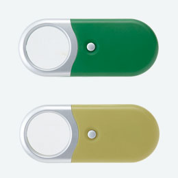 LEDライト付コンパクトルーペ【在庫限り商品】