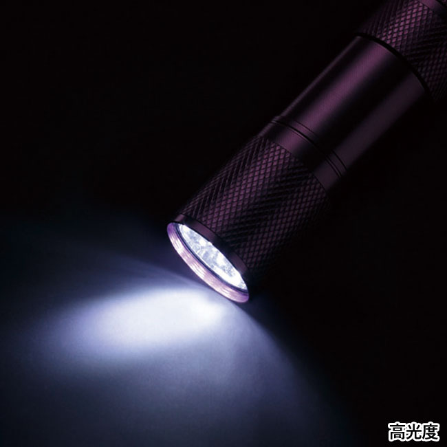 カラフル9灯式LEDパワーライト(SNS-0200293)高光度