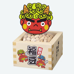 節分福豆枡パック（25g入）