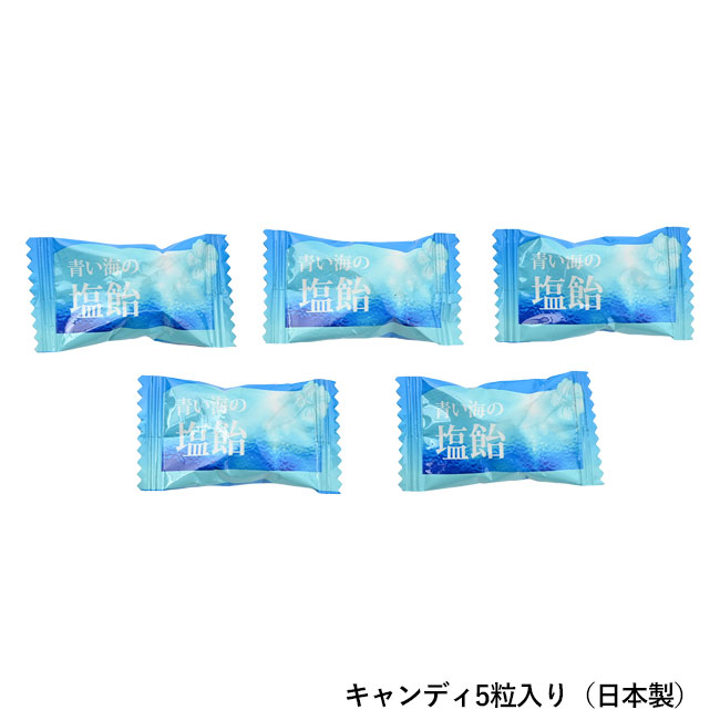 塩飴（キャンディ５粒入・しおり付）（SNS-0200541）キャンディ5粒入り（日本製）
