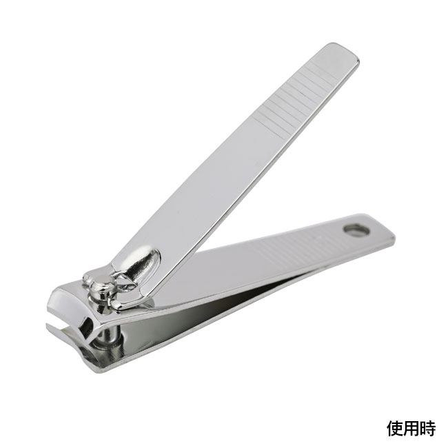 コンパクト爪切り【在庫限り商品】（SNS-0200560）使用時