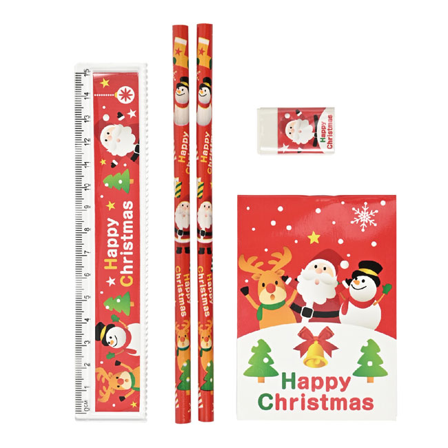 クリスマス・ギフト文具セット（SNS-0200624）セット内容