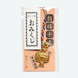 干支＜午＞小槌根つけ（鈴・おみくじ付）