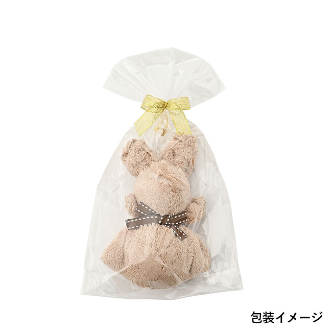 ふんわり<うさぎ>タオルハンカチ（SNS-0200674）包装イメージ