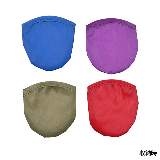 縁起柄コンパクト収納うちわ(SNS-0200681)収納時