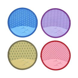 縁起柄コンパクト収納うちわ