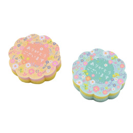 「ありがとうございます」ダイカットキッチンスポンジ（１コ入）