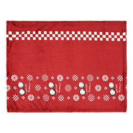 「健康長寿」ふわふわひざ掛け