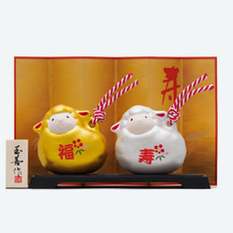 開運干支<未>金銀土鈴