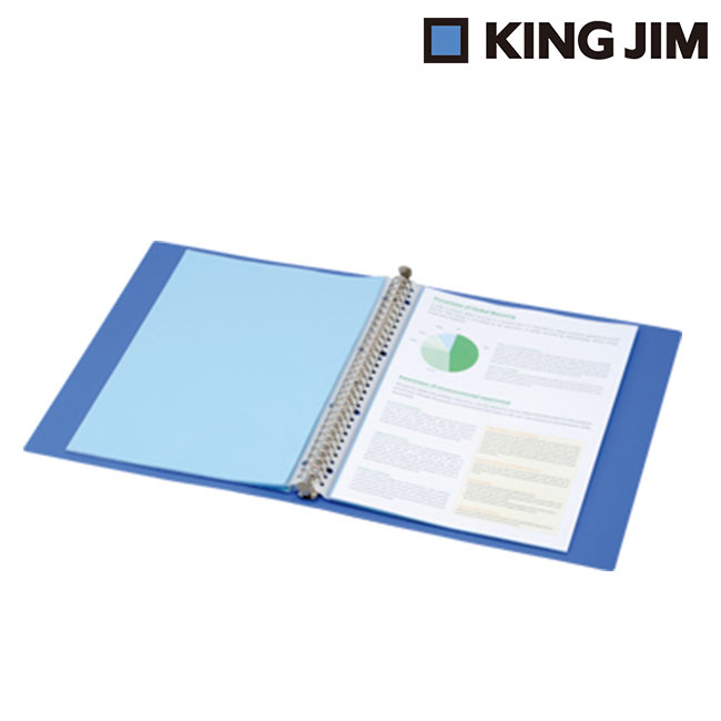 シンプリーズクリアーファイル差し替え式１５Ｐ/キングジム（ki138SP）開時