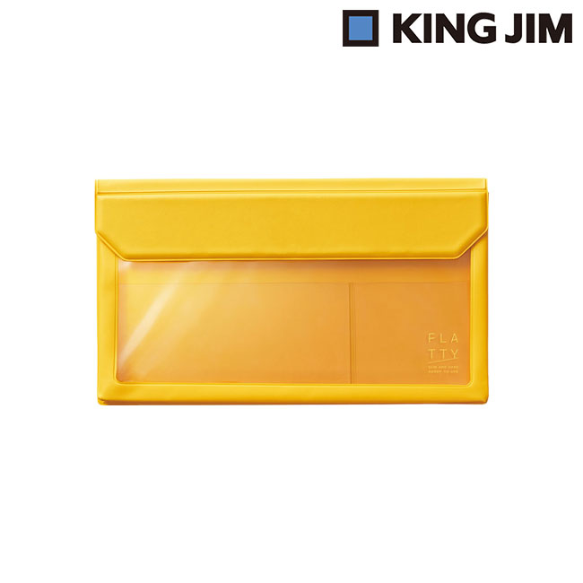 ＦＬＡＴＴＹ（フラッティ）　封筒サイズ/キングジム（ki5362）カラー：黄