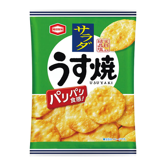 亀田製菓　28g　サラダうす焼（m24945D-186）