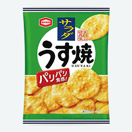 亀田製菓　28g　サラダうす焼