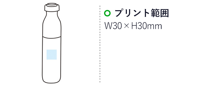 ケース付カラーペン12色セット（m30195-084）　プリント範囲　W30×H30mm