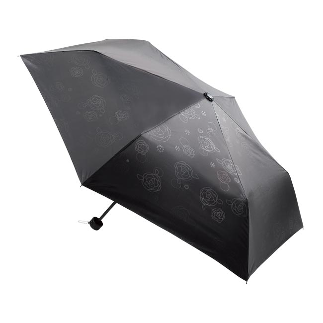 ノワールローズ 晴雨兼用折りたたみ傘（m31641-034）