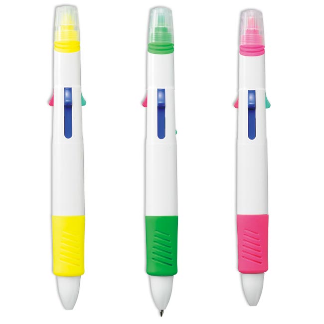 4色ボールペン＆マーカー（m31734-081）