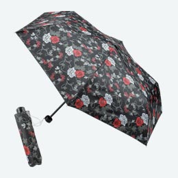 グレイスフルローズ 晴雨兼用折りたたみ傘
