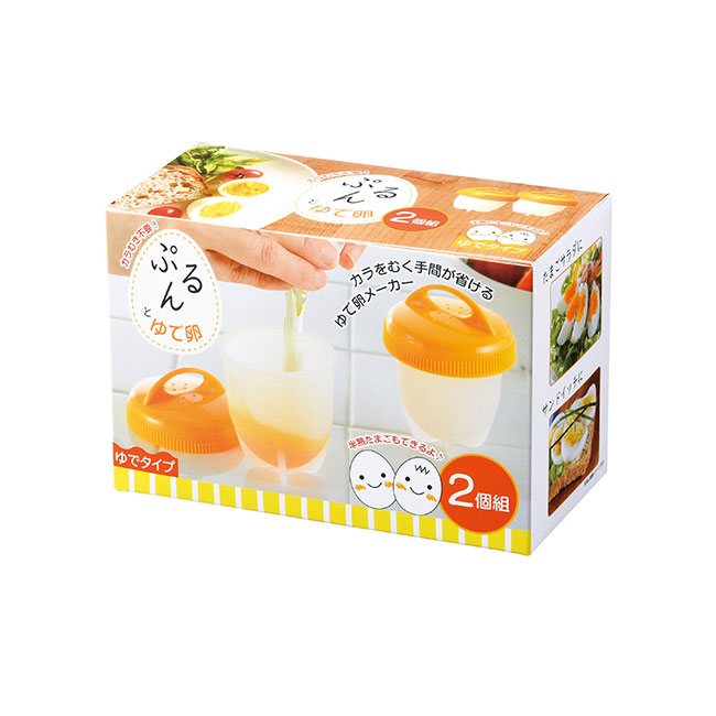 カラむき不要！ぷるんとゆで卵　２個組（m33089）パッケージ