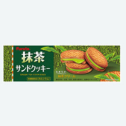 フルタクッキー　抹茶サンド