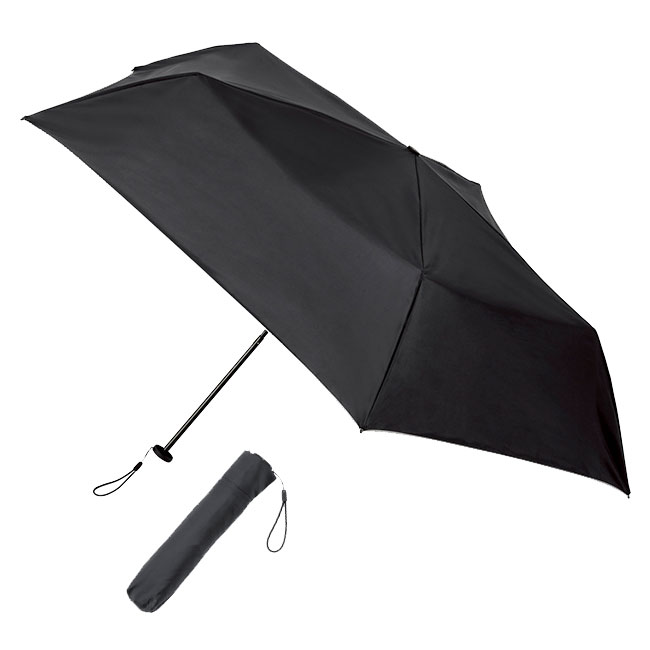 晴雨兼用 スマホより軽い丈夫な折傘（m33207）カラーバリエーション