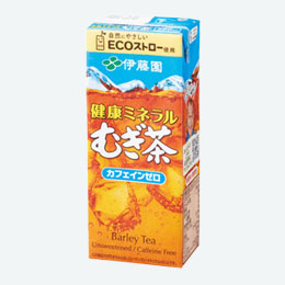 伊藤園紙パック250ml　むぎ茶