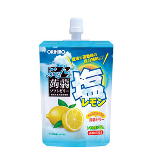 オリヒロぷるんと蒟蒻ゼリー　塩レモン味(m33430)