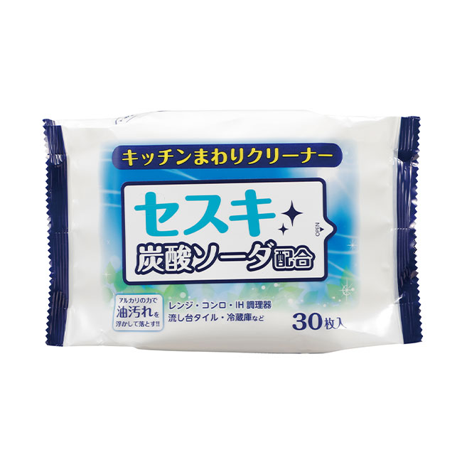 セスキ炭酸ソーダ配合キッチンクリーナー30枚入（m33588）