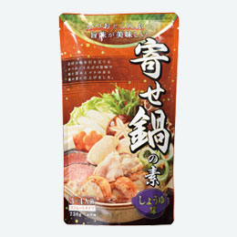 あったか鍋の素　寄せ鍋しょうゆ味750g