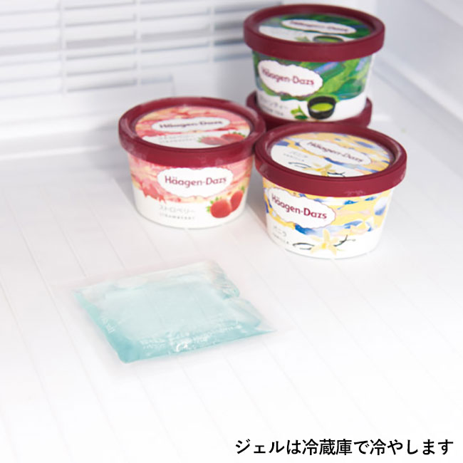 クールジェル付　ポケットハンカチ(SNS-1000042)ジェルは冷蔵庫で冷やします