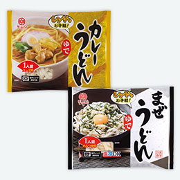 レンジでお手軽うどん1人前