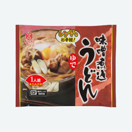 レンジでお手軽うどん1人前 味噌煮込うどん