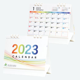 ２０２３年カラフルエコ卓上カレンダー