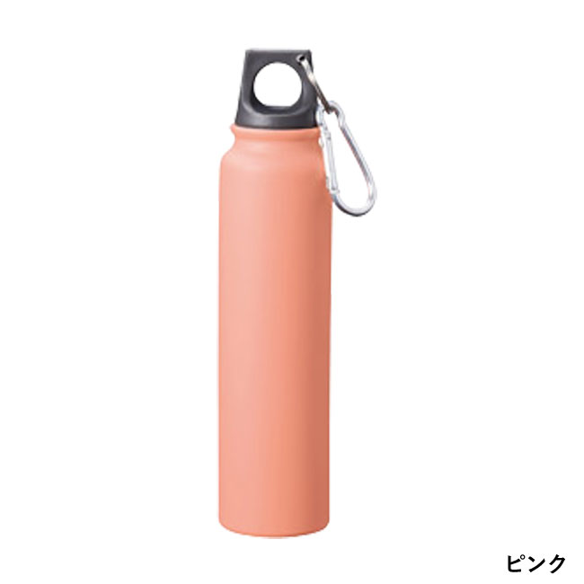 ループキャップアルミボトル220ml（SNS-1001065）ピンク