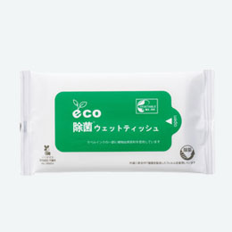 eco除菌ウェットティッシュ10枚入