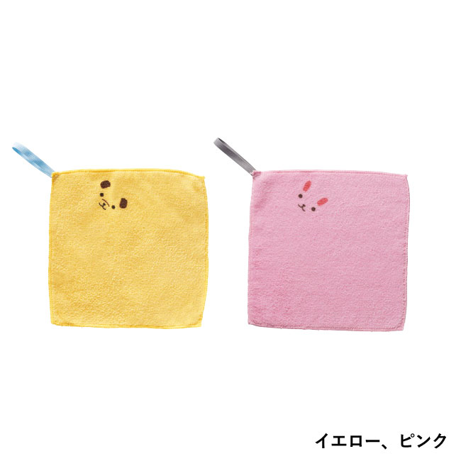 爆売り！ ループ付 なかよしアニマルハンカチタオルハンカチ アニマル 夏 レジャー ギフト イベント 景品 粗品 まとめ買い SP-2023 