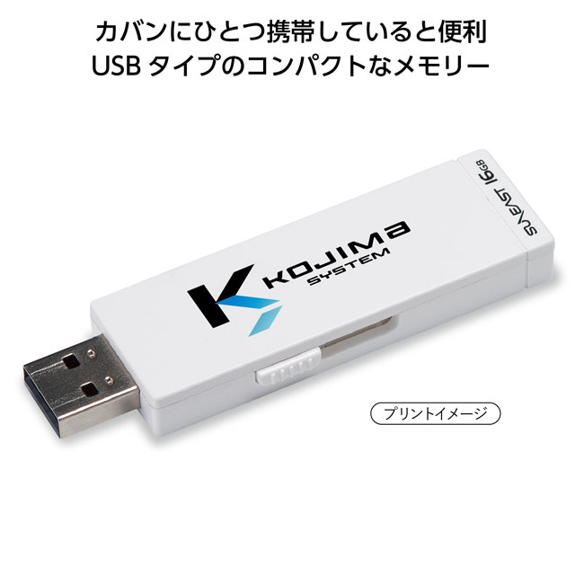 USB2.0フラッシュメモリー16GB（SNS-1001259）