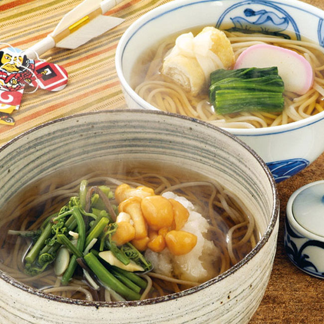 ゆく年くる年 うどん・そば・麺つゆセット（SNS-1001335）商品イメージ