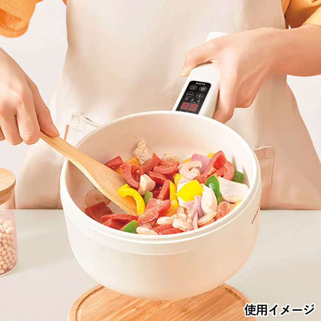 CHEF(シェフ)食卓で使える電気調理鍋（SNS-1001397）使用イメージ