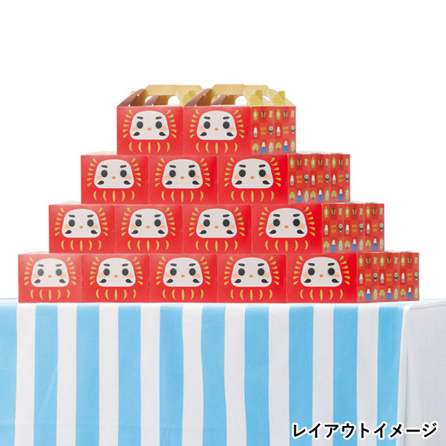 たのしく遊べるお菓子BOX7点セット　2025（SNS-1001453）レイアウトイメージ