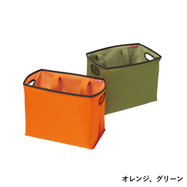 キャンプス リバーシブルはっ水バッグ（SNS-1001509）オレンジ、グリーン