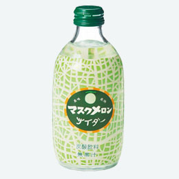 果実サイダー300ml　マスクメロン