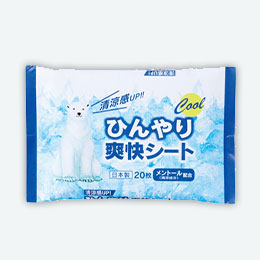 ひんやり爽快シート２０枚入