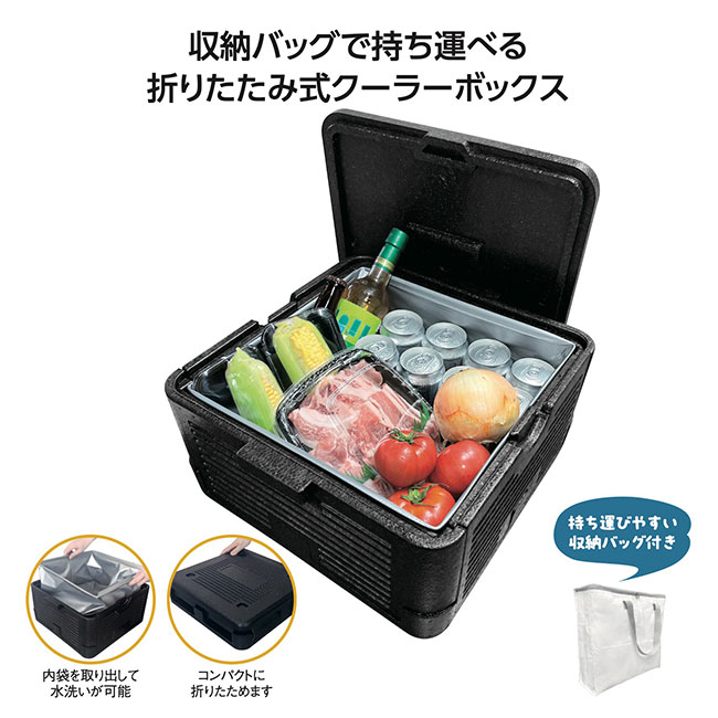 折りたためるクーラーボックス18L（SNS-1002077）