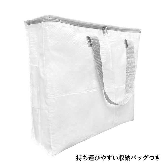 折りたためるクーラーボックス18L（SNS-1002077）持ち運びやすい収納バッグ付き