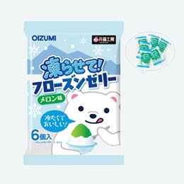 凍らせてフローズンゼリー　メロン味
