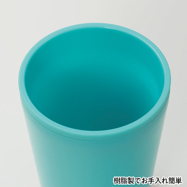 コルック 二重構造タンブラー（SNS-1002136）樹脂製でお手入れ簡単