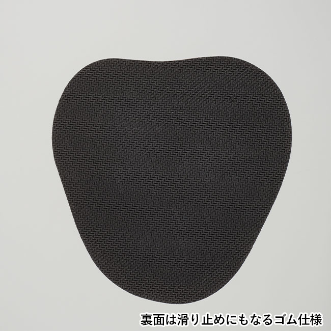 アニマルメリー 珪藻土ソフトコースター（SNS-1002137）裏面は滑り止めにもなるゴム仕様